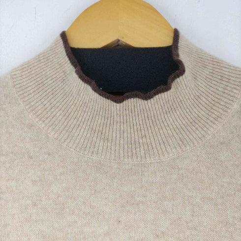 トリコッティトリコッタ Tricoti tricota カシミア100% モックネックニット レディース