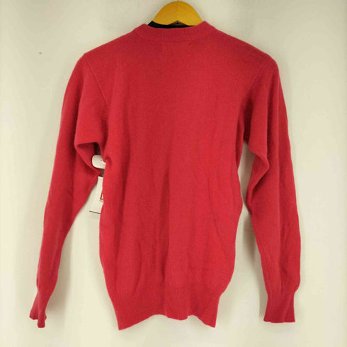 カシミア100% クルーネックニット レディース import:M