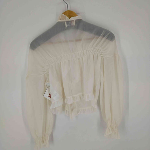 クリシェ・ドゥ・パリス Clice de Paris フリルカーデ レディース ONE SIZE