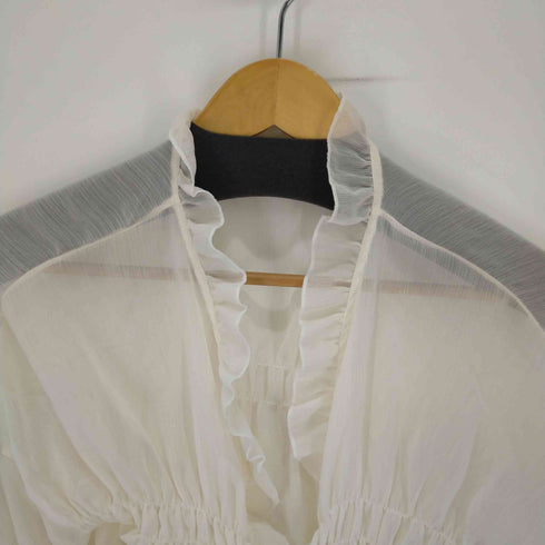 クリシェ・ドゥ・パリス Clice de Paris フリルカーデ レディース ONE SIZE