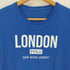 ポロラルフローレン POLO RALPH LAUREN LONDON ロンドン フロントプリント クルーネックTシャツ レディース import:M