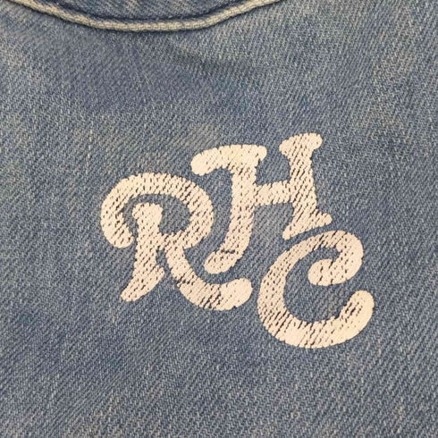 アールエイチシーロンハーマン RHC Ron Herman ロゴプリント デニムトートバッグ レディース