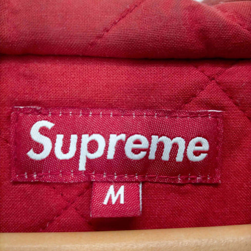 シュプリーム Supreme Red Built ダックパーカー メンズ JPN:M