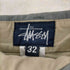 ステューシー Stussy 90s 紺タグ MADE IN USA コットンチェックショートパンツ メンズ US:32-33