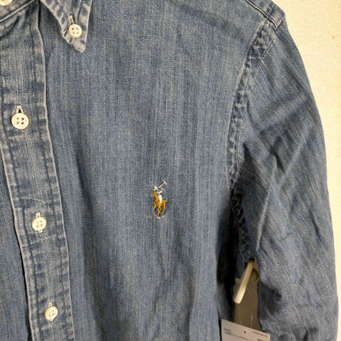 ラルフローレン RALPH LAUREN CLASSIC FIT ポニー刺しゅう デニムシャツ メンズ SP