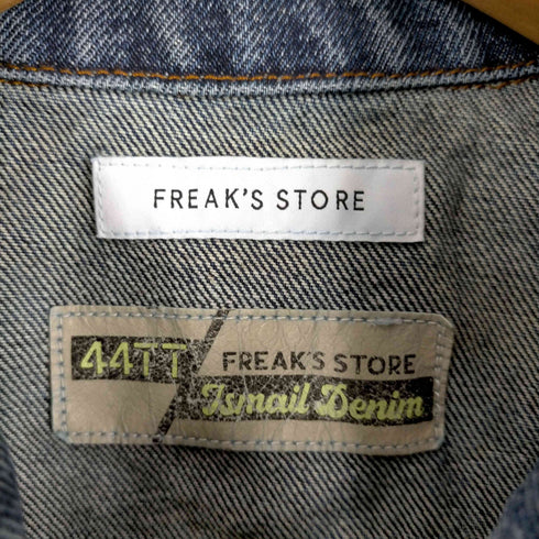 フリークスストア FREAKS STORE インディゴ 刺しゅう デニムジャケット メンズ JPN:M