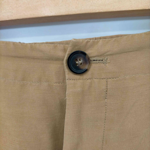 アーペーセー A.P.C. MADE IN LATVIA シルクリネンボタンフライノータックスラックス レディース EUR:36
