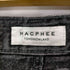マカフィー MACPHEE コットンブラックデニム セミワイドパンツ レディース JPN:34