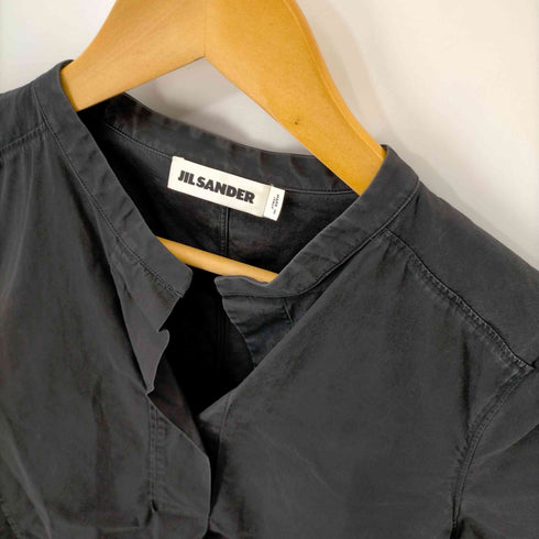 ジルサンダー JIL SANDER MADE IN ITALY スキッパーシャツブラウス レディース FR:36