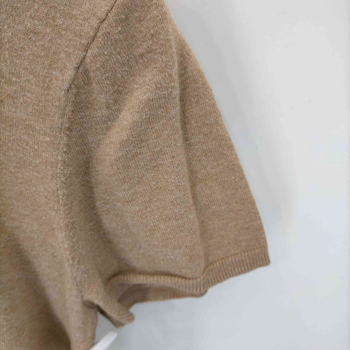 ポロラルフローレン POLO RALPH LAUREN PIMA COTTON 裾ポニー 半袖ニット レディース import:M
