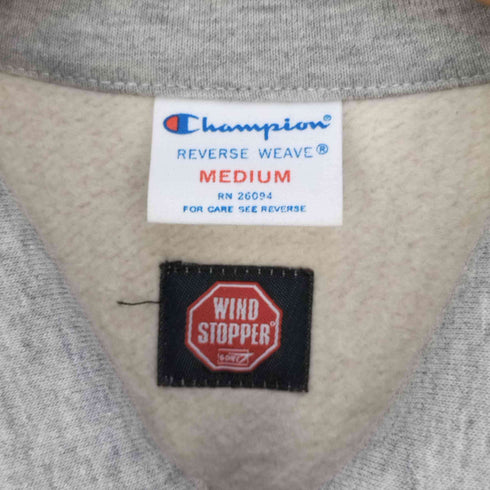 チャンピオン Champion 別注 GORE WINDSTOPPER REVERSE WEAVE リバースウィーブ スウェットコーチジャケット メンズ import:M