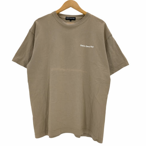 ONE'S OWN WAY プリントクルーネックTシャツ メンズ JPN:XL