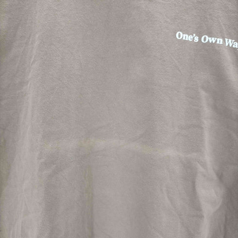 ONE'S OWN WAY プリントクルーネックTシャツ メンズ JPN:XL
