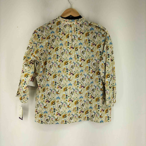 ジェイスローアン J.Sloane 花総柄ギャザー L/S ブラウス レディース JPN:M