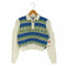 ティーモダンストリートウエア TTT_MSW Graffiti Knit Polo グラフィティー ニットポロ レディース JPN:S