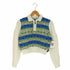 ティーモダンストリートウエア TTT_MSW Graffiti Knit Polo グラフィティー ニットポロ レディース JPN:S
