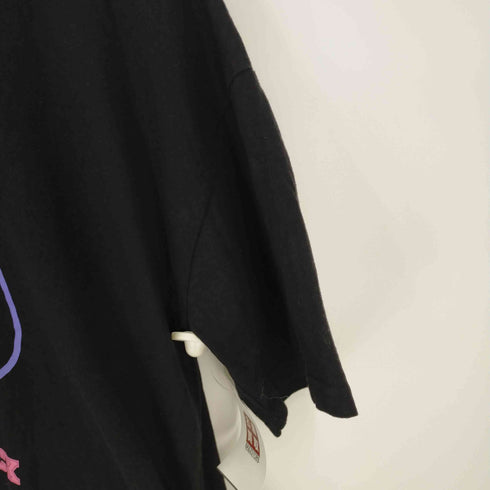 オーバーサイズTEE テディベア 裾スリット レディース ONE SIZE