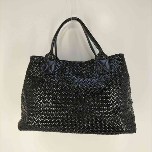GENUINE SHEEP SKIN イントレチャート シープレザートートバッグ レディース