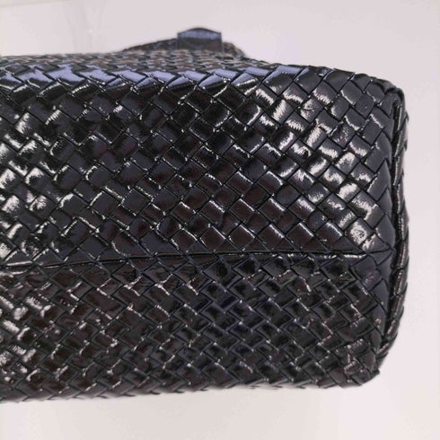 GENUINE SHEEP SKIN イントレチャート シープレザートートバッグ レディース