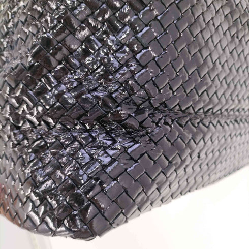 GENUINE SHEEP SKIN イントレチャート シープレザートートバッグ レディース