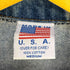 USA製 STAKER 企業ロゴ デニムジャケット メンズ import:M