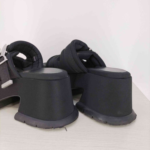 チャールズキース CHARLES & KEITH Judy Hopps Metallic Accent Wedge Mules ウエッジミュール レディース 38