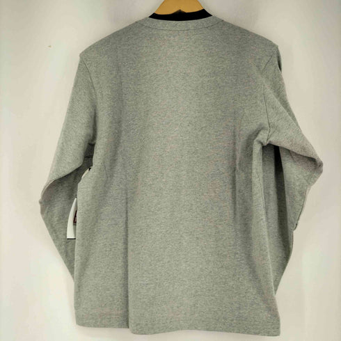 ムジルシリョウヒン 無印良品 22SS 洗いざらし 太番手 クルーネック 長袖Tシャツ メンズ M
