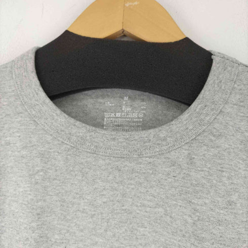 ムジルシリョウヒン 無印良品 22SS 洗いざらし 太番手 クルーネック 長袖Tシャツ メンズ M