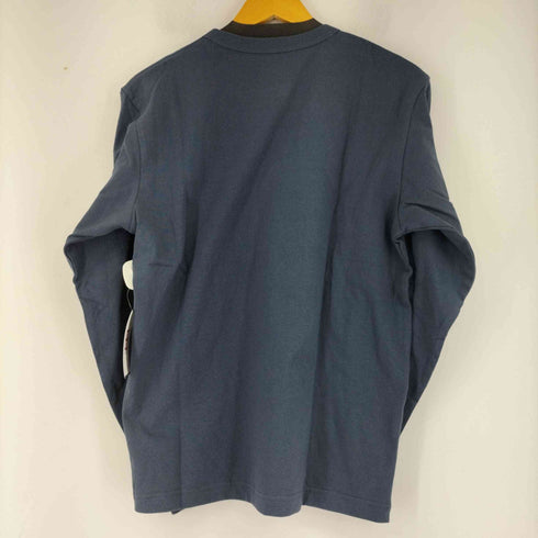 ムジルシリョウヒン 無印良品 22SS 洗いざらし 太番手 クルーネック 長袖Tシャツ メンズ M