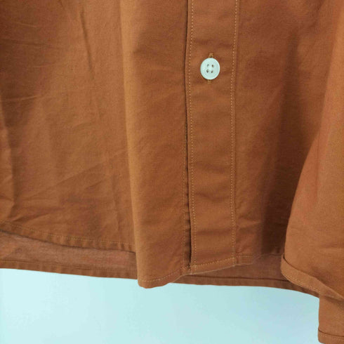 ムジルシリョウヒン 無印良品 19AW 新疆綿 生地染めオックス ボタンダウンシャツ メンズ M