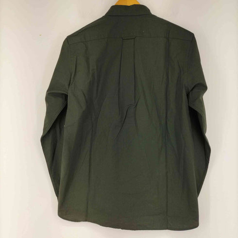 ムジルシリョウヒン 無印良品 19AW 新疆綿 生地染めオックス ボタンダウンシャツ メンズ M