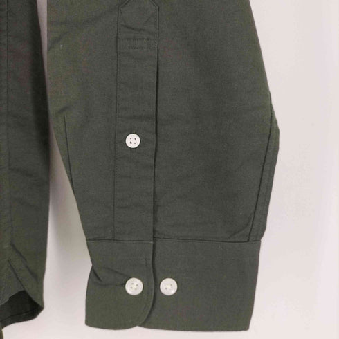 ムジルシリョウヒン 無印良品 19AW 新疆綿 生地染めオックス ボタンダウンシャツ メンズ M