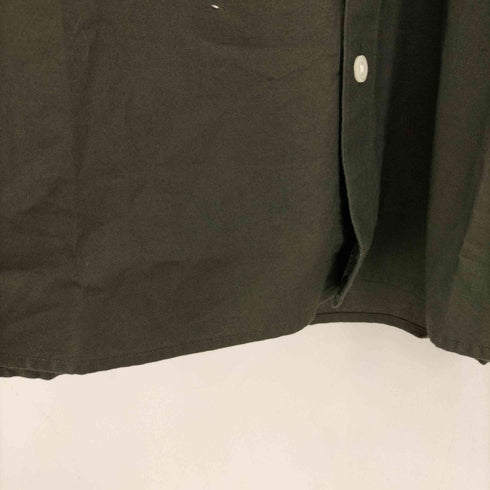 ムジルシリョウヒン 無印良品 19AW 新疆綿 生地染めオックス ボタンダウンシャツ メンズ M