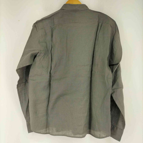 ムジルシリョウヒン 無印良品 19SS フレンチリネン 洗いざらし シャツ メンズ M