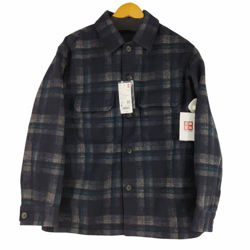 ユニクロ UNIQLO 22AW オーバーシャツジャケット メンズ M