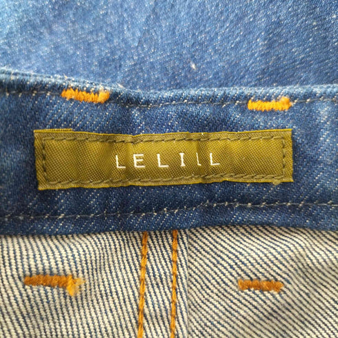 レリル lelill テーパードデニムパンツ レディース 26