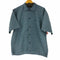 ユナイテッドアローズグリーンレーベルリラクシング UNITED ARROWS green label relaxing リネンライク ジャカード ワイドカラー シャツ メンズ JPN:M