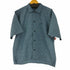 ユナイテッドアローズグリーンレーベルリラクシング UNITED ARROWS green label relaxing リネンライク ジャカード ワイドカラー シャツ メンズ JPN:M
