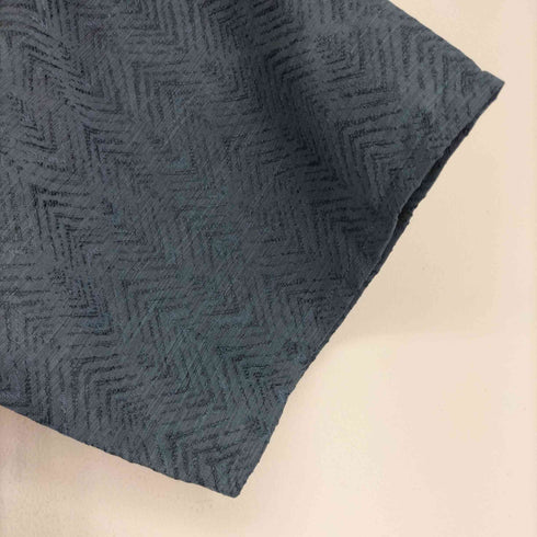 ユナイテッドアローズグリーンレーベルリラクシング UNITED ARROWS green label relaxing リネンライク ジャカード ワイドカラー シャツ メンズ JPN:M