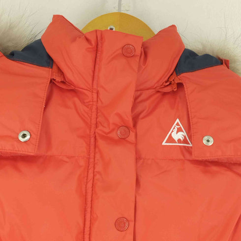 ルコック スポルティフ le coq sportif フーデットダウンベスト ゴルフベスト レディース import:M