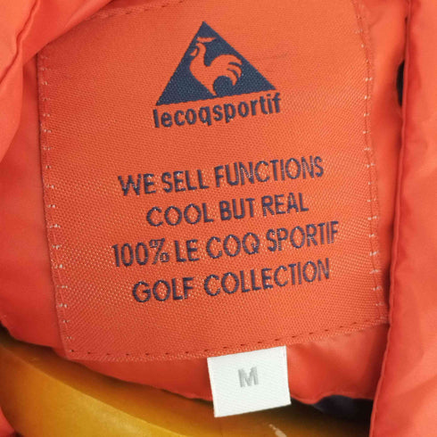 ルコック スポルティフ le coq sportif フーデットダウンベスト ゴルフベスト レディース import:M
