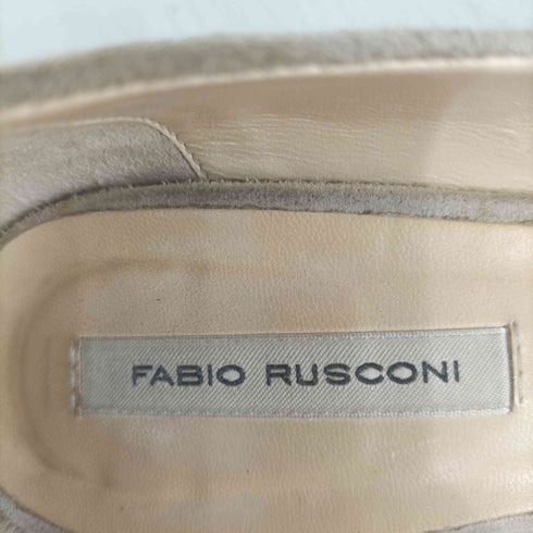ファビオルスコーニ FABIO RUSCONI スウェードパンプス レディース JPN:36