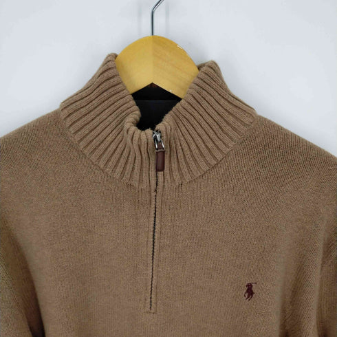 ラルフローレン RALPH LAUREN ハーフジップニット メンズ JPN:XL