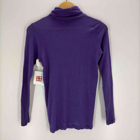 ミー イッセイミヤケ me ISSEY MIYAKE テンセルタートルネックネックニット 薄手 レディース