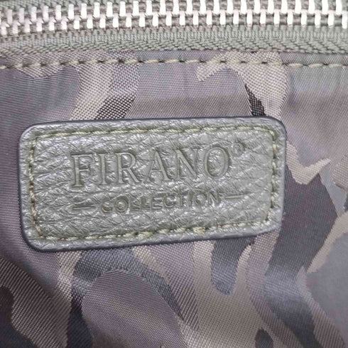 フィラノ FIRANO 迷彩柄 レザー 切替 2WAY バックパック レディース
