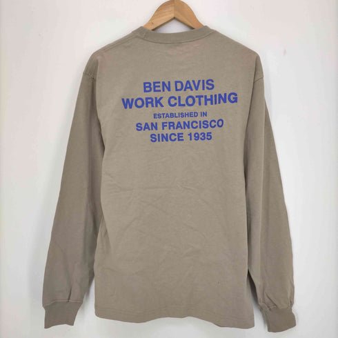 ベンデイビス BEN DAVIS MINI GORILLA EMB L/S TEE メンズ JPN:M