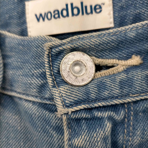 ウォードブルー woadblue ダメージハイウエストデニム レディース 25