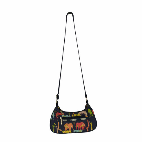 レスポートサック LeSportsac アニマル柄 ミニ ショルダ-バッグ レディース