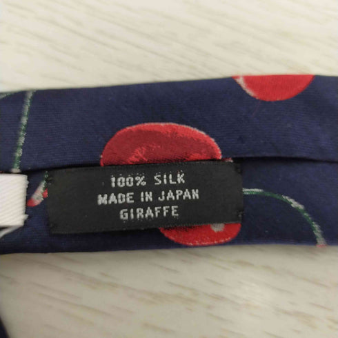 ジラフ giraffe チェリーネクタイ さくらんぼ メンズ ONE SIZE