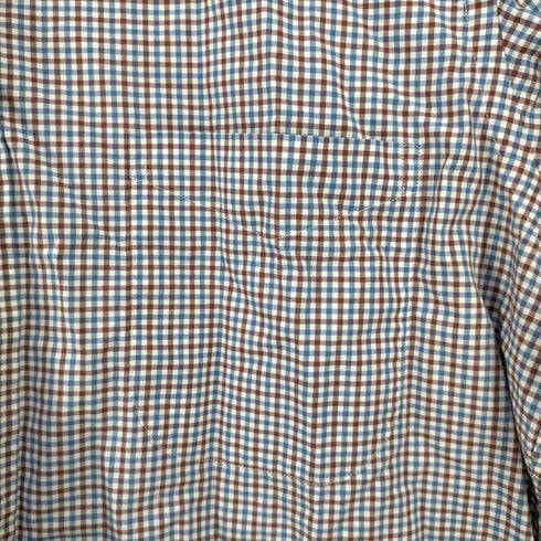 コムデギャルソンオム COMME des GARCONS HOMME ラウンドカラーチェックシャツ メンズ JPN:M